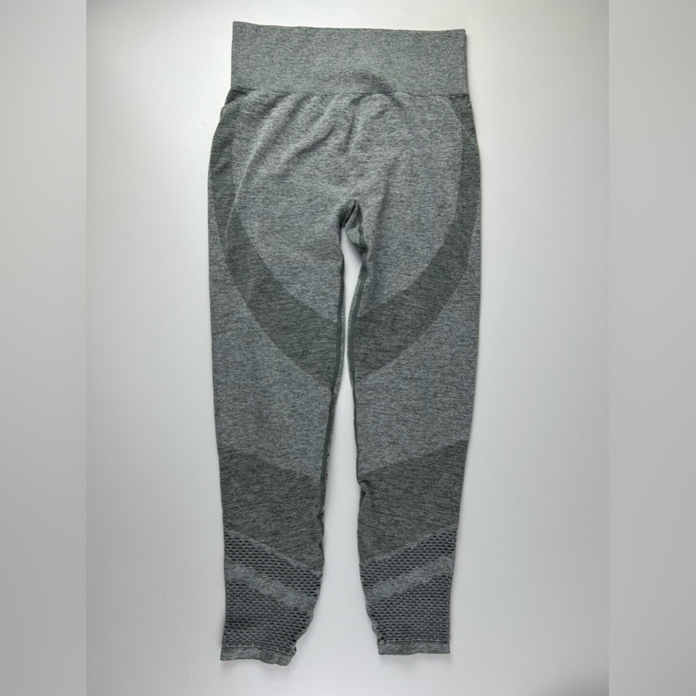 Victoria's Secret PINK‎ Womens M Leggings Gray Seamless High Waisted Contour - Picture 4 of 15